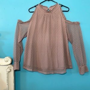Maurices size 1 cold shoulder top